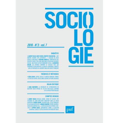 Sociologie 2016 -  Collectif - broché