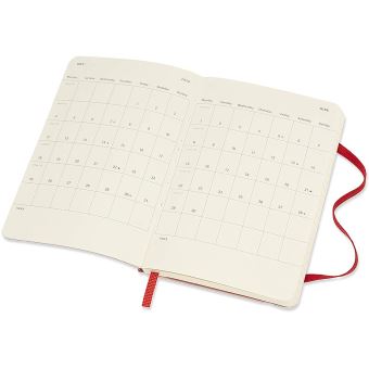 Agenda 2020 Semainier Poche Rouge Souple