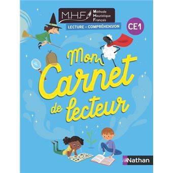 MHF - Lecture-compréhension CE1 - Mon carnet de lecteur