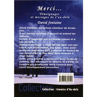 Merci... Témoignages et messages de l'au-delà