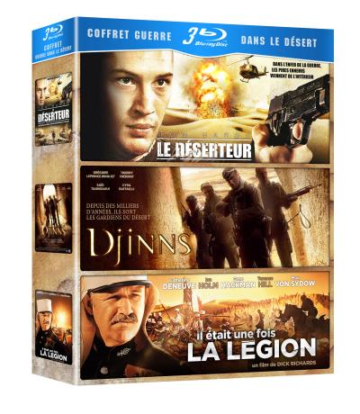 Le déserteur - Djinns - Il était une fois la Légion Coffret 3 Blu-Ray
