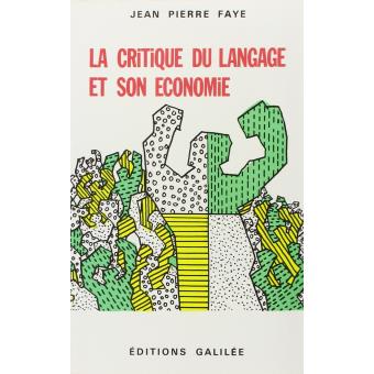 Critique du langage