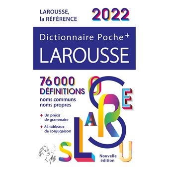 Larousse de poche plus 2022