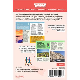 Santorin, Anafi, Ios Guide Un Grand Week-end