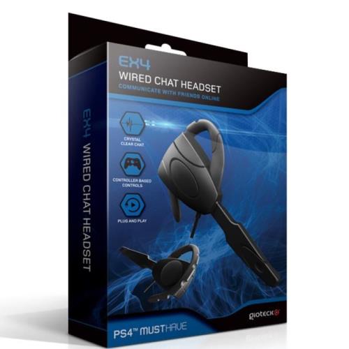 Micro-casque mono BigBen Communicator Noir et Bleu pour PS4 - Casque pour  console - Achat & prix