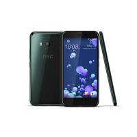 HTC U11 - 4G smartphone - double SIM - RAM 4 Go / Mémoire interne 64 Go - microSD slot - Écran LCD - 5.5" - 2560 x 1440 pixels - rear camera 12 MP - front camera 16 MP - noir brillant