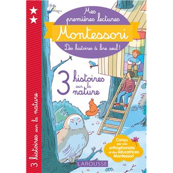 Montessori Premières lectures  3 histoires sur la nature