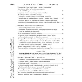 L'oeuvre d'art, l'espace et le temps