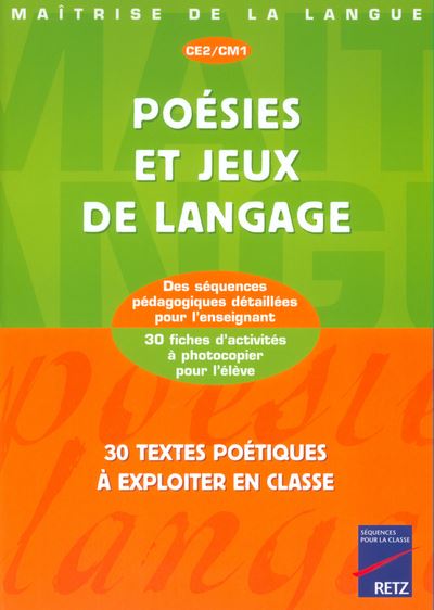 Poésies et jeux de langage CE2-CM1