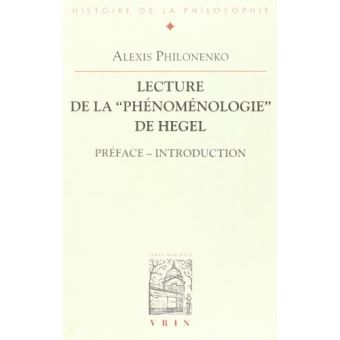 Lectures de la Phénoménologie de Hegel