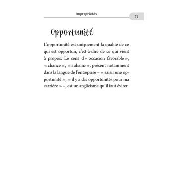 Petit livre de - 150 erreurs ou tics de langage à proscrire !