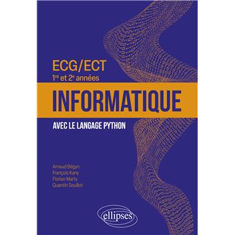 Informatique - ECG/ECT 1re et 2e années