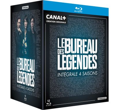 Coffret Le Bureau des Légendes Saisons 1 à 4 Blu-ray