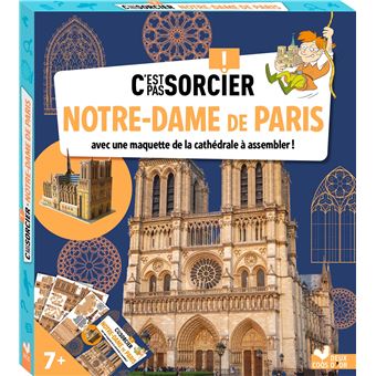 C'est pas sorcier Notre-Dame de Paris - boîte avec accessoires
