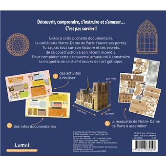 C'est pas sorcier Notre-Dame de Paris - boîte avec accessoires