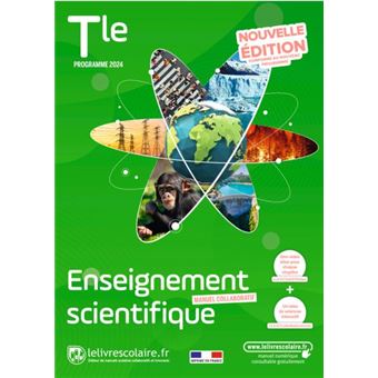 Enseignement scientifique terminale ed.2024