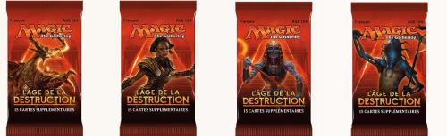 Booster Magic The Gathering L'Age De La Destruction