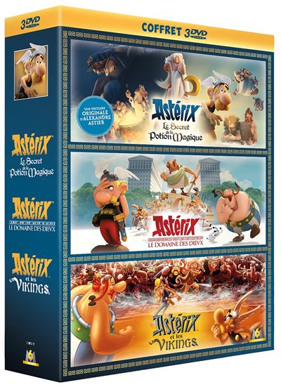 Coffret Astérix 3 Films DVD
