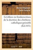 Lévitikon ou fondamentaux de la doctrine des chrétiens-catholiques-primitifs (Éd.1831)