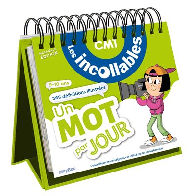 Les incollables - Un mot par jour - CM1 9/10 ans Édition 2021