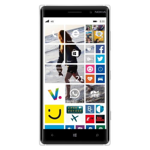 Nokia Lumia 830 - 4G smartphone - RAM 1 Go / 16 Go - microSD slot - Écran LCD - 5\