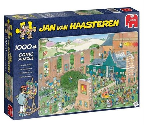 JAN VAN HAASTEREN - THE ART MARKET (1000 PIECES)