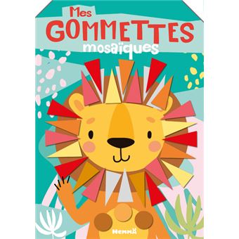 Mes gommettes mosaïques (Lion)