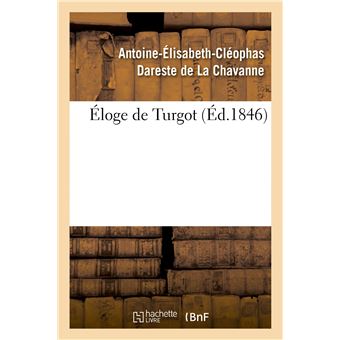 Éloge de Turgot