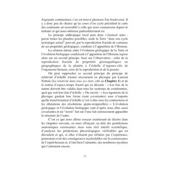 Du principe anthropique à l'homme