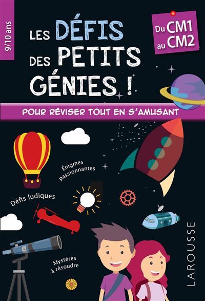 Les défis  des petits génies, du CM1 au CM2