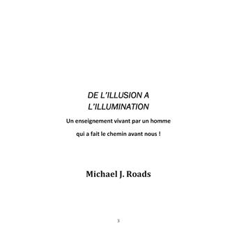 De l'illusion à l'illumination