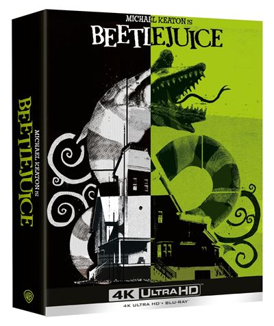 Beetlejuice Édition Ultra Collector Steelbook Blu-ray 4K Ultra HD - Blu ...