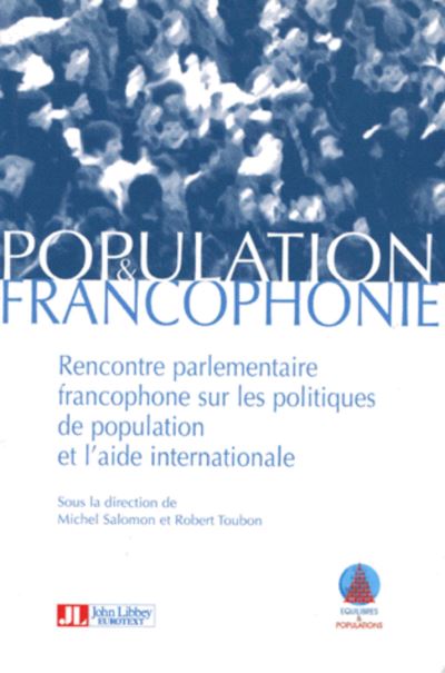Population et francophonie - Robert Toubon - broché