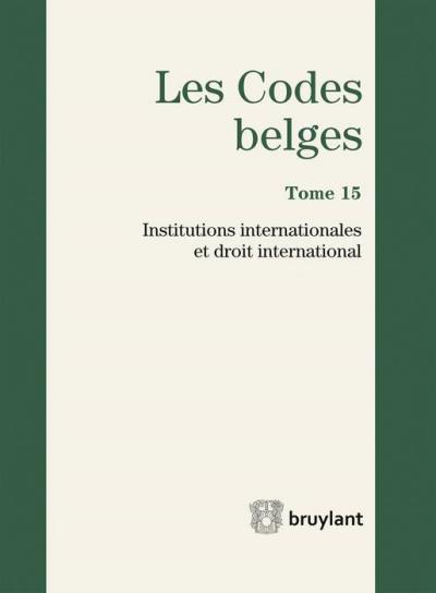 Institutions internationales et droit international 2016