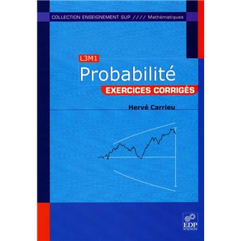 Probabilité (L3M1) : exercices corrigés - 1
