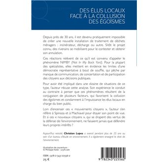 Des élus locaux face à la collusion des égoïsmes