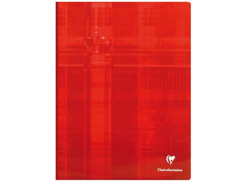 Cahier brochure de 192 pages Clairefontaine Seyès 24 x 32 cm Modèle aléatoire