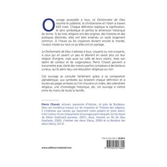 Le Dictionnaire de Dieu - 620 mots pour connaître et comprendre le judaïsme, le christianisme et l'i