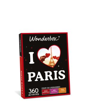 Mini Coffret Cadeau Wonderbox I Love Paris Coffret Cadeau Achat