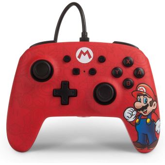 POWER A WIRED CONTROLLER MARIO FOR NINTENDO SWITCH (JACK