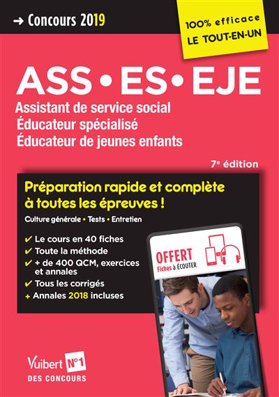 Concours ASS, ES, EJE  2019