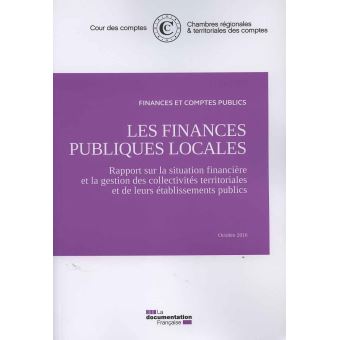 Les finances publiques locales