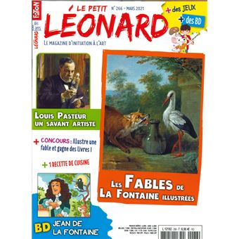 Le Petit Léonard N° 266 - Louis Pasteur - mars 2021