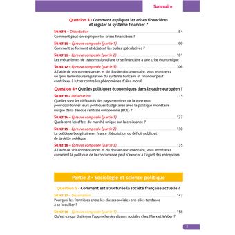 Annales Objectif BAC 2022 Spécialité SES