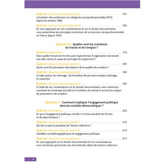 Annales Objectif BAC 2022 Spécialité SES