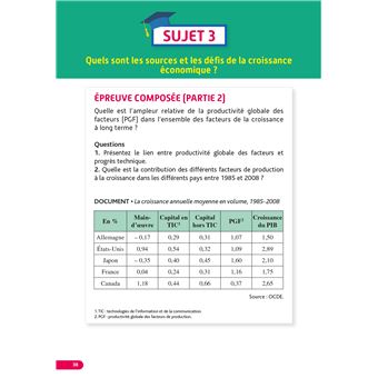 Annales Objectif BAC 2022 Spécialité SES