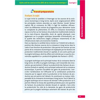 Annales Objectif BAC 2022 Spécialité SES