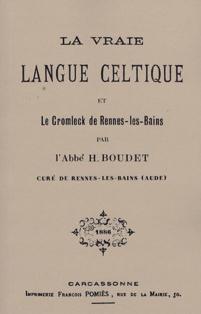 La vraie langue celtique