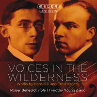 Voices in the wilderness : Oeuvres pour alto et piano