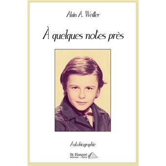 A quelques notes pres